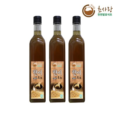 현미흑초 500ml x 3병