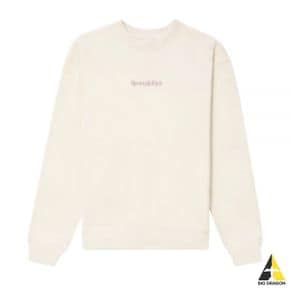 SPORTYRICH NEW HEALTH CREWNECK - CREAM (CR633) (뉴 헬스 크루넥 스웨트셔츠)