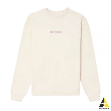 스포티앤리치 SPORTYRICH NEW HEALTH CREWNECK - CREAM (CR633) (뉴 헬스 크루넥 스웨트셔츠)