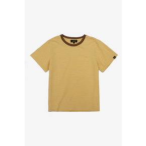 Cotton Stripe T-shirt_VER.2_YELLOW_ LSTD0TS02W