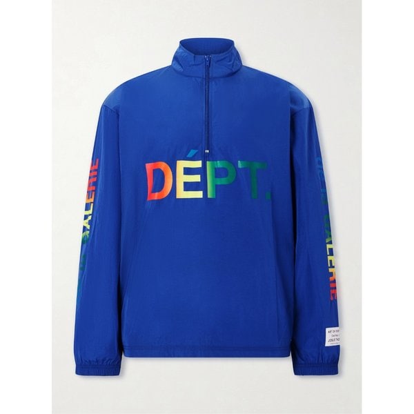 웨이브 로고 프린트 하프 집업 재킷 46376663163001774