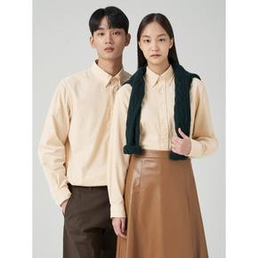 [30%OFF]남녀공용 코듀로이 솔리드 셔츠  베이지 (BC3964C33A)