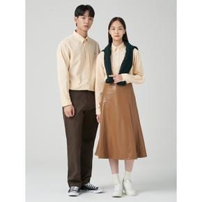 [30%OFF]남녀공용 코듀로이 솔리드 셔츠  베이지 (BC3964C33A)