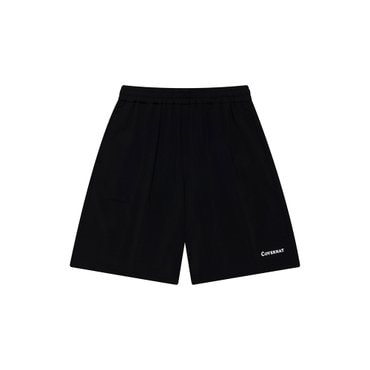 커버낫 키즈 어센틱 로고 냉감 반바지 블랙 CK2502SO21BK