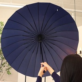 24뼈대 튼튼한 장우산 자동 대형 우산 124cm