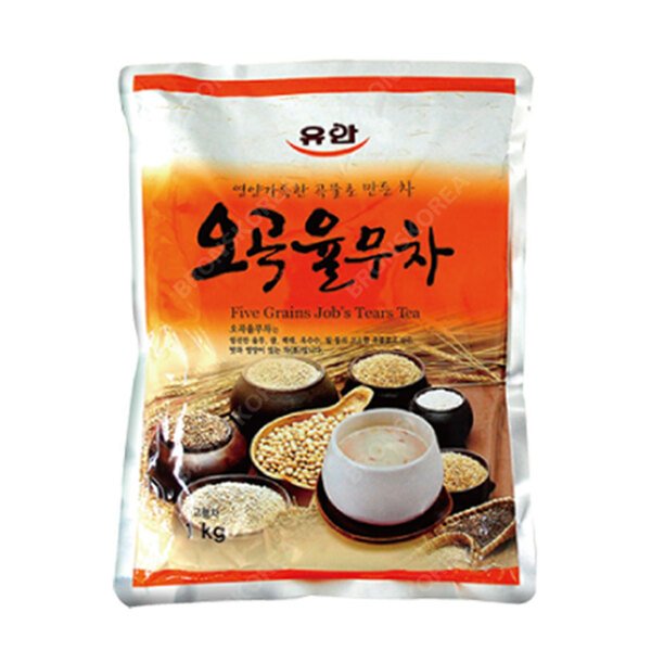 유안 오곡율무차 1kg 12개(1박스) 자판기용 율무차 곡물차 국산차 - SSG.COM