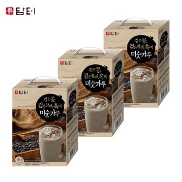  담터 검은콩 검은참깨 흑미 미숫가루 40T x3 (120T)