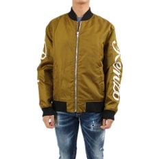 패리스 칼라드 쉘 봄버 남성 자켓 FA55BL1911NB 카키 Kenzo Bomber Jacket