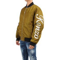 패리스 칼라드 쉘 봄버 남성 자켓 FA55BL1911NB 카키 Kenzo Bomber Jacket