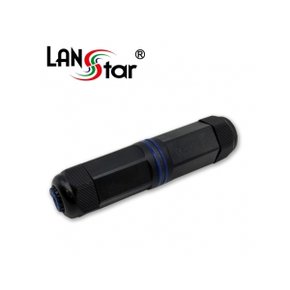 LANstar LS-WPCOP-C6 방수용,방수 공사용, CAT.6 FTP, 랜 커플러 I형 1:1, IP67[40667]