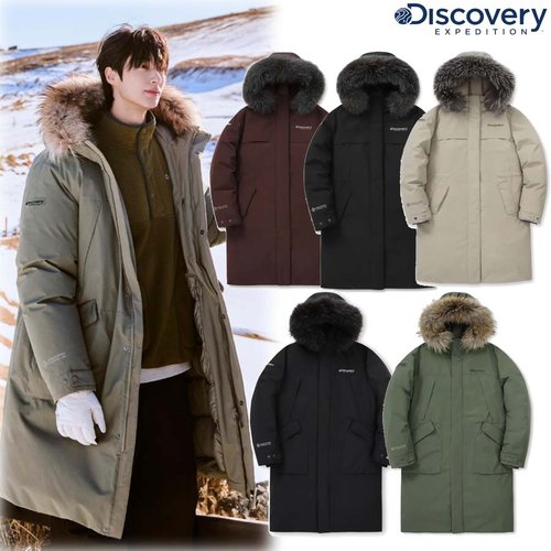 디스커버리 [24F/W] 남녀 베르겐 고어 윈드스토퍼 구스다운 롱패딩 DMDJ7O046, DWDJ7P046