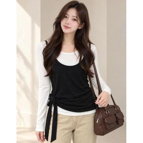 2종SET 레이어드 뷔스티에+여리핏 티셔츠 G6SSE030P_P419975745
