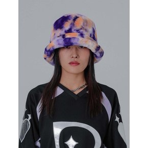 퍼플 팬지 버킷햇 Purple Pansy bucket hat