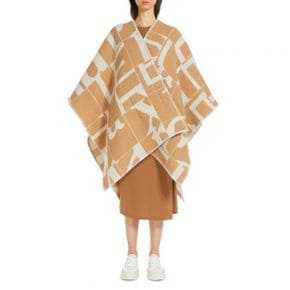 4891640 Max Mara Deremi Wool Blend Reversible Cape 97706268