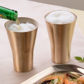 방짜유기 놋봄 맥주잔 소