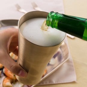 방짜유기 놋봄 맥주잔 소