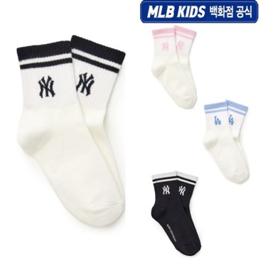 MLB키즈 25SS[KIDS] 스포티브 데일리 단목 양말  7ASOB015N (4color)