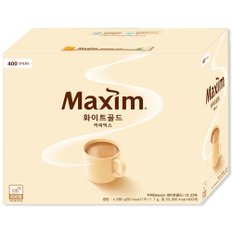  동서 맥심 화이트골드 커피믹스 400T