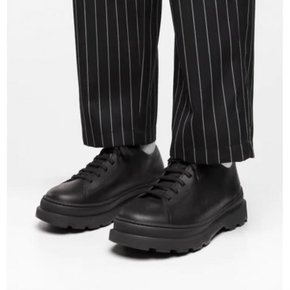 남성 스니커즈 블랙 가죽 신발 구두 Brutus+ Black Leather k101066.