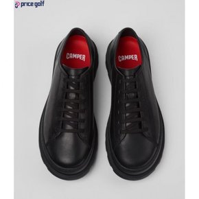 남성 스니커즈 블랙 가죽 신발 구두 Brutus+ Black Leather k101066.