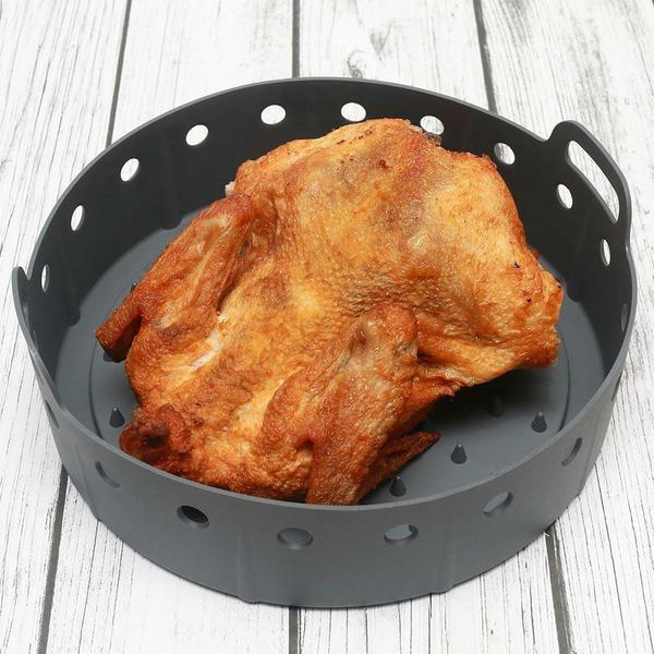 (중형+중형)요리조리팟 실리콘 에어프라이팟 1+1 전자레인지 에어프라이어 용기