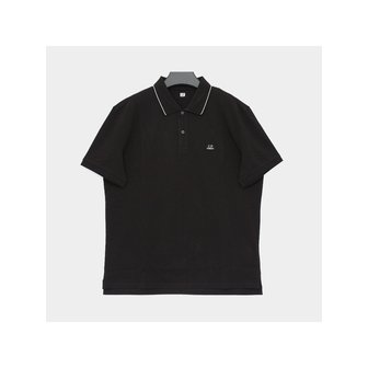 CP컴퍼니 26SS CP패치로고 카라 스트레치 반팔 남성 PK티셔츠 RCCMPL722A 005263W 999