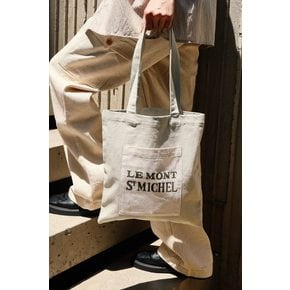 Cotton Stripe Color Pocket Bag_GREEN_LSV-D4-BG01U (남여공용)