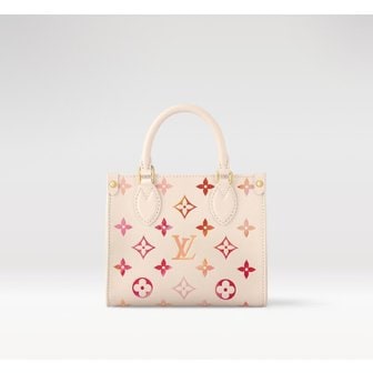 LOUIS VUITTON 온더고 BB 선라이즈 아쿠아렐 토트백 크로스백 가방 M47115