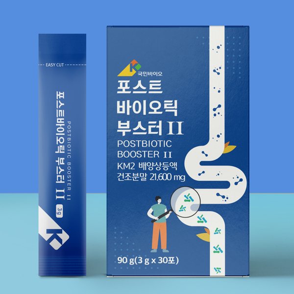 국민바이오 포스트바이오틱 부스터II 90g(3gx30포)