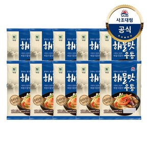 [사조대림] 대림선 해물맛우동 212g x10개