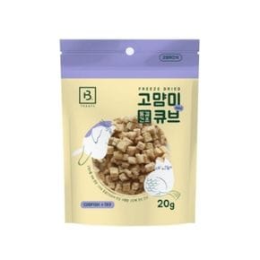 브리더랩 동결건조 미니큐브 대구 20g