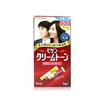 동아제약 비겐크림톤(진한밤색) 염색약 60g, 5G