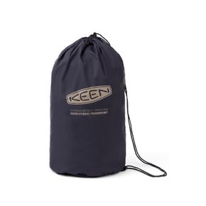 [KHT Recycle Drawstring BAG IN POUCH] 블랙 남여공용 파우치 KNBA3F004BK