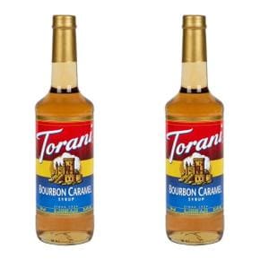 미국직구 Torani 토라니 버본 카라멜 시럽 750ml 2팩 Bourbon Caramel