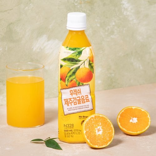 노브랜드 Fresh제주감귤 500ml