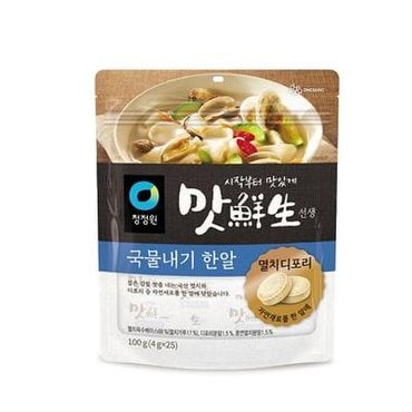 청정원 맛선생 국물내기 한알 (멸치 디포리) 100g