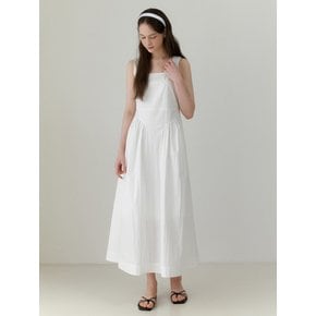 Tutu sleeveless dress (white)