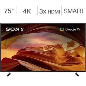 [해외직구] 소니 75인치 X77CL 시리즈 4K UHD LED LCD TV