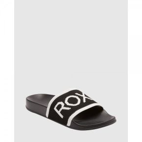 3888500 Roxy Slippy Knit Sandals For Women - BLACK