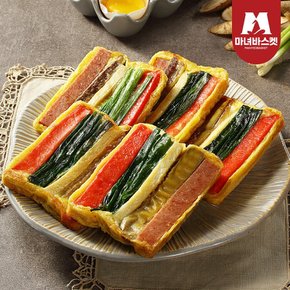 모듬전 6종 오미산적+깻잎전+소고기육전+동태전+고기부추전+아삭김치전*