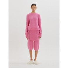 TOKI Cable Knit Pullover - Pink