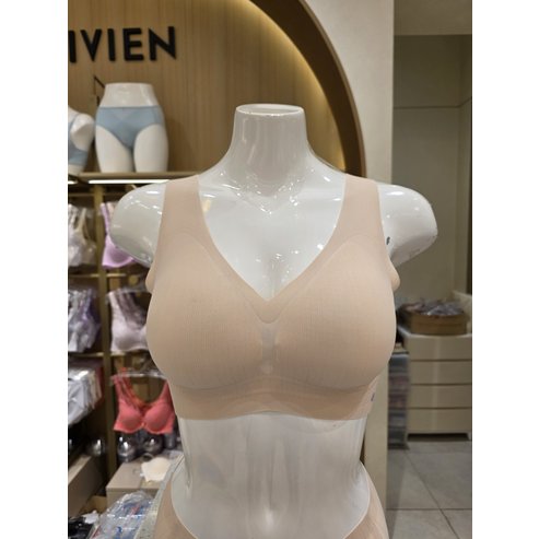 비비안 퓨징 노와이어 냉감 소재 런닝 브라(BR6822)