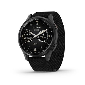어프로치 S50 43mm 나일론 블랙 골프 GPS 스마트워치