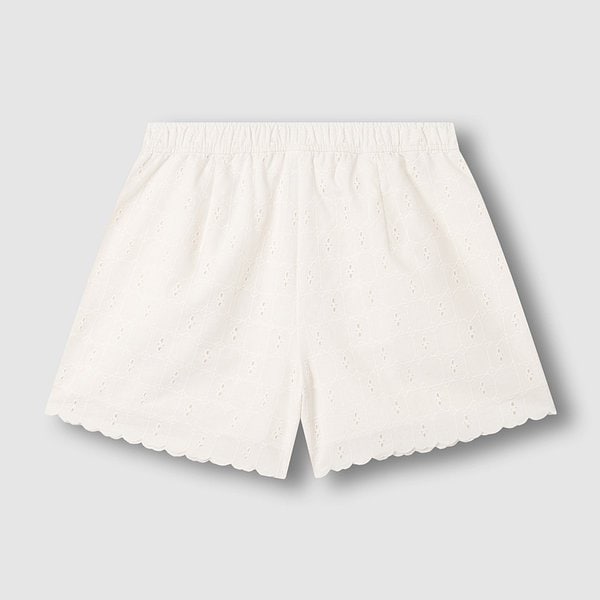 여 아일렛 하프 팬츠 J126201090006