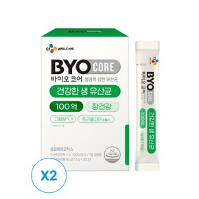 바이오코어 건강한 생유산균 100억 30포 x 2개(2개월분)