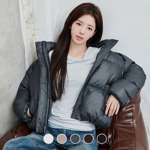 지오다노 [노정의PICK] 375920 여 숏 푸퍼 [25WINTER 겨울 신상]