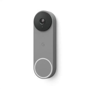 미국 구글 카메라 Google Nest Doorbell 720p- Wired 2nd Gen - Video Security Camera Ash 1712