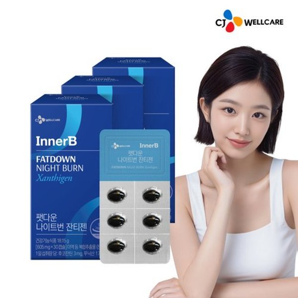 팻다운 나이트번 잔티젠 다이어트 3박스/3개월분