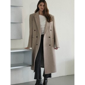 Overfit Maxi Coat [Brown]