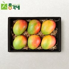 [9/6(금)순차출고][총각네] 명품 애플망고 선물세트 3kg 6과